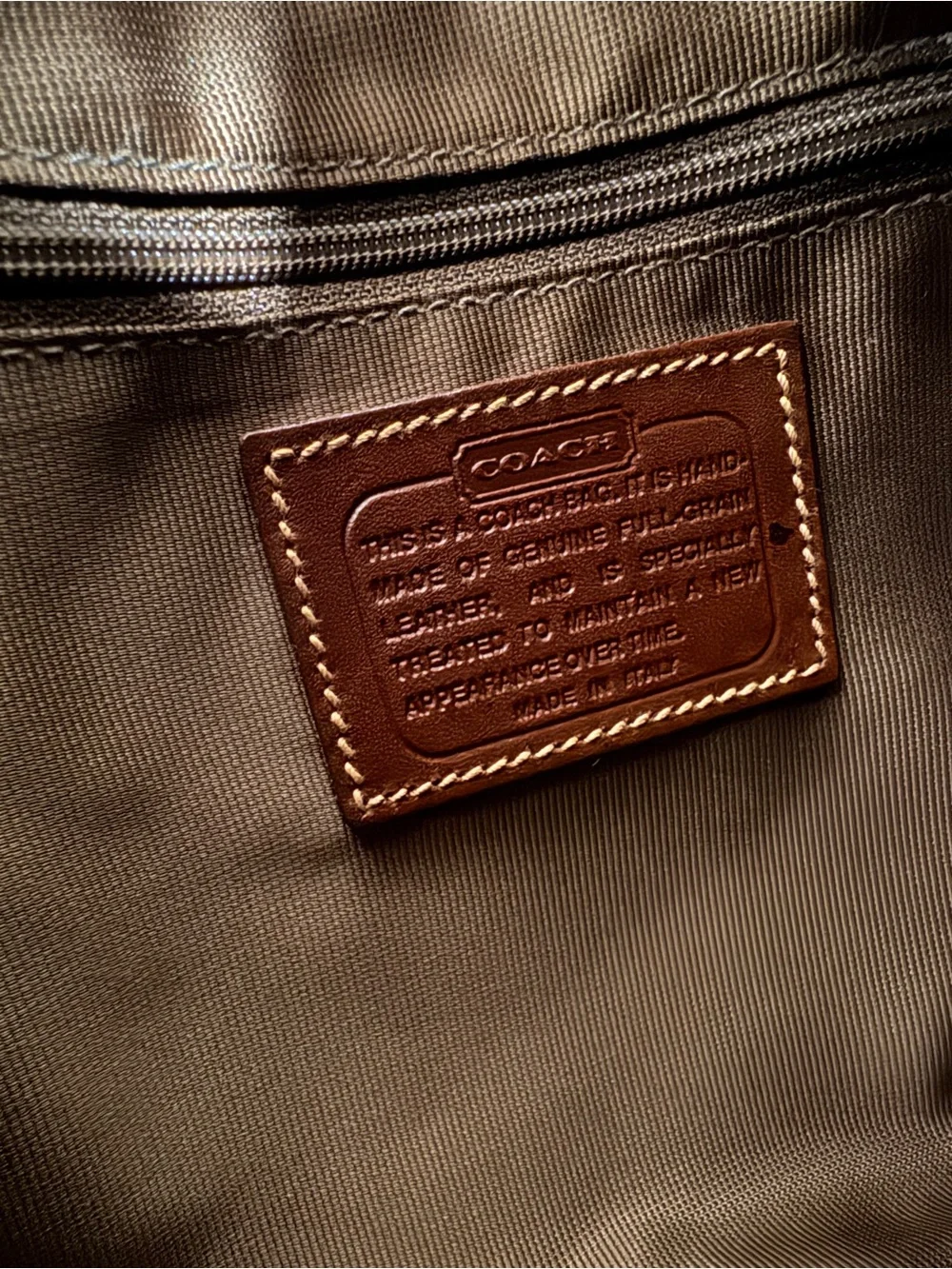 Coach Sheridan drawstring bucket bag